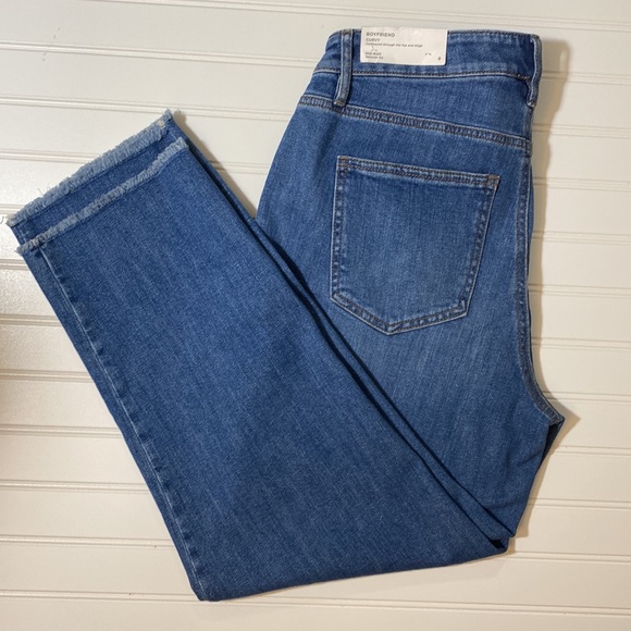 Loft Boyfriend Curvy Mid Rise Size 8 NWT - Picture 6 of 6